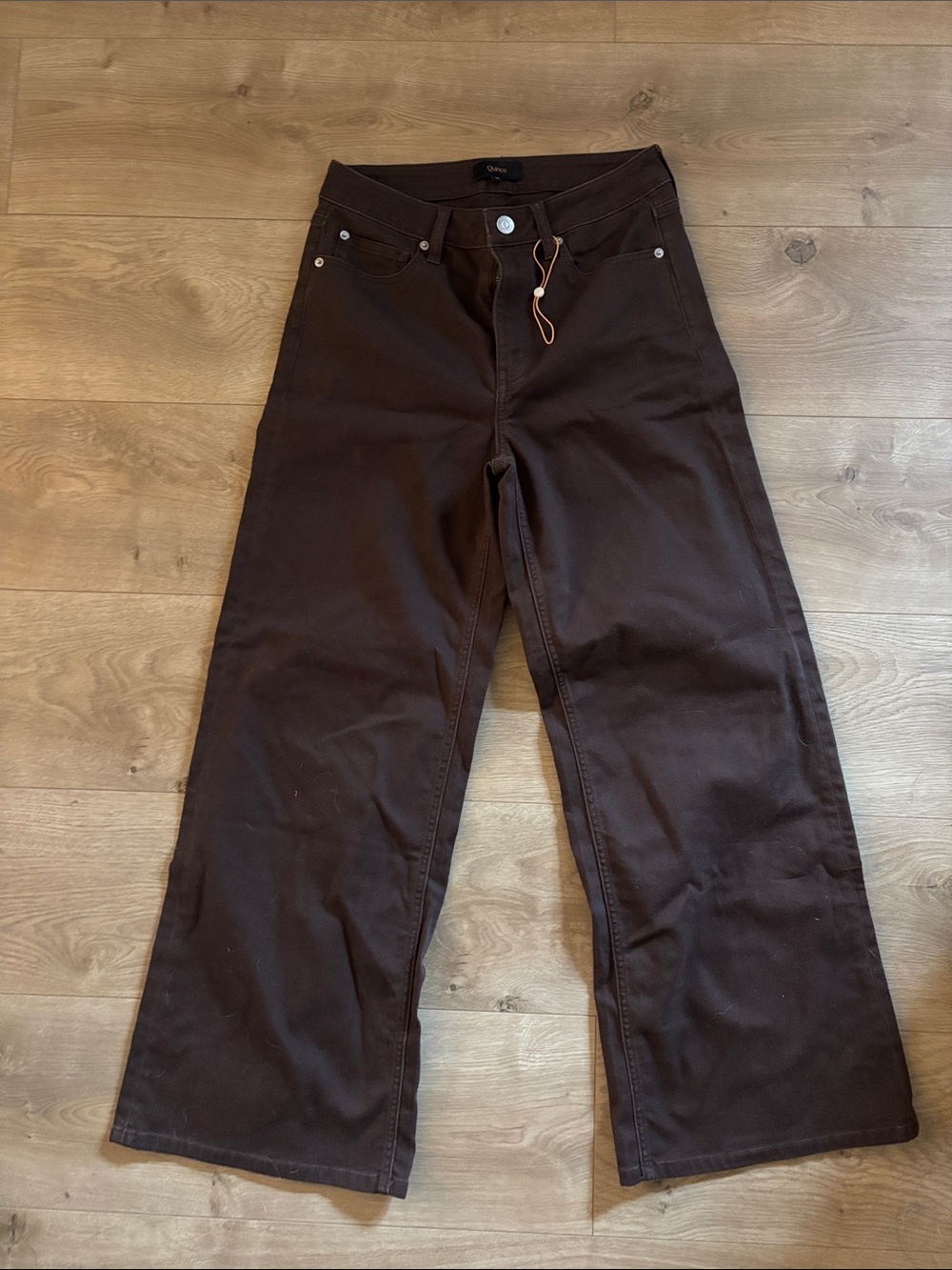 Quince Women’s Bootcut Jeans in Dark Brown